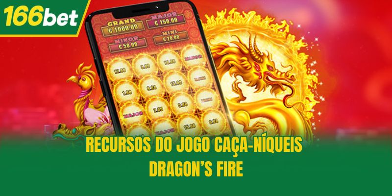 Recursos do jogo Caça-níqueis Dragon’s Fire